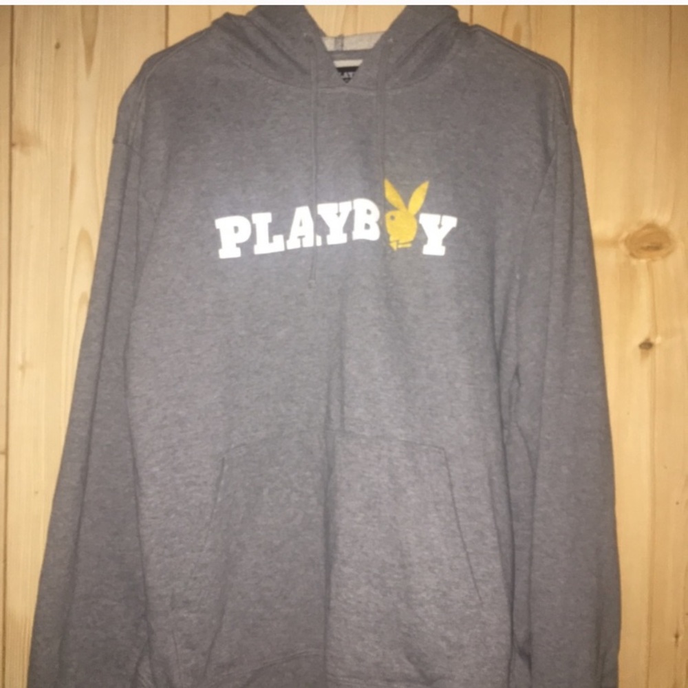Playboy grey hoodie